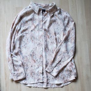 Snakeskin Print Blouse